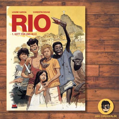 Rio #1 - Gott für alle / Zack Edition / Garcia / Hardcover / Comic / NEU