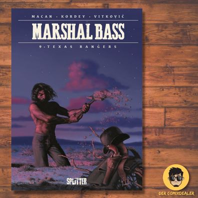 Marshal Bass 9 - Texas Rangers / Western / Legende / Splitter / Comic / NEU