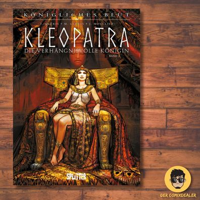 Königliches Blut 9 - Kleopatra 1 / Splitter / Joël Mouclier / Comic / History