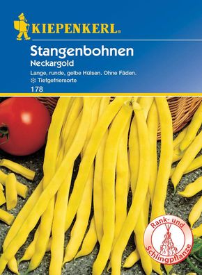 Kiepenkerl® Stangenbohnen Neckargold - Gemüsesamen