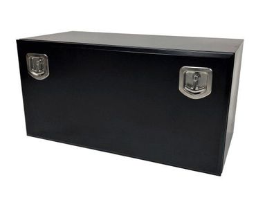 Werkzeugkasten schwarz pulverbeschichtet Gasdruckfeder am Deckel 1000x400x400 mm