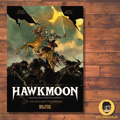 Hawkmoon #2 - Die Schlacht von Kamarg / Fantasy / Comic / Splitter / NEU