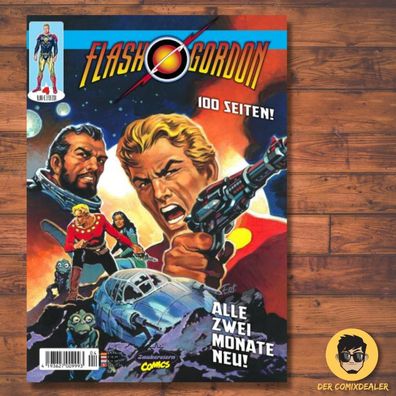 Flash Gordon Magazin 4/ Heft / Comic / Zauberstern Comics / NEU / Science FI /