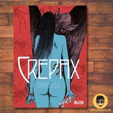 Crepax: Dracula / Splitter / Guido Crepax / Horror / Graphic Novel / Klassiker