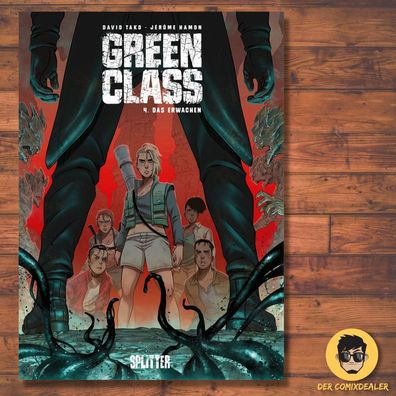 Green Class 4 - Das Erwachen / Splitter / Comic / Album / SciFi / NEU