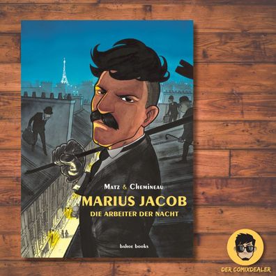 Marius Jacob - Die Arbeiter der Nacht / Bahoe Books / Graphic Novel / NEU