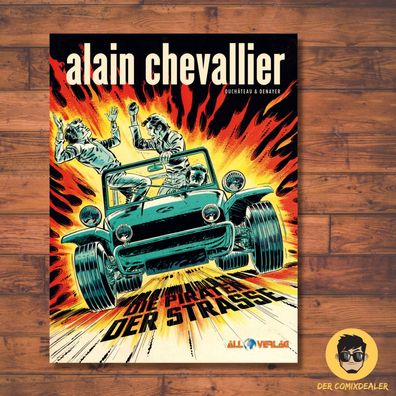 Alain Chevallier #4-Die Piraten der Straße / Comic / Rennfahrer / Abenteuer/ NEU