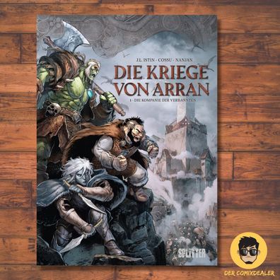 Die Kriege von Arran 1 - Die Kompanie der Verbannten / Splitter / Comic/ Fantasy
