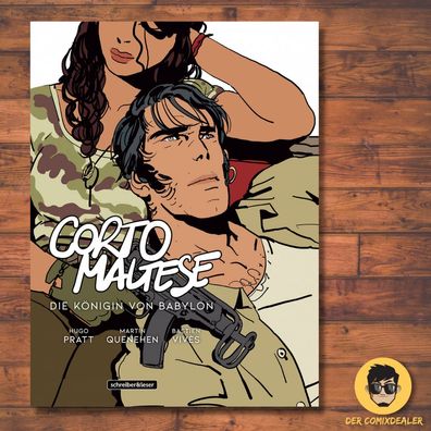 Corto Maltese - Die Königin von Babylon/ Schreiber & Leser/ Comic / Abenteuer NEU