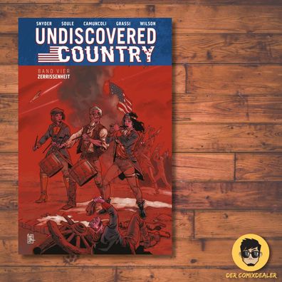 Undiscovered Country #4 - Zerrissenheit / Crosscult / Sci-Fi / Comic / NEU