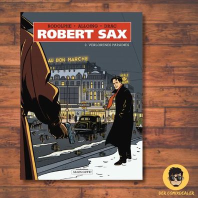 Robert Sax #2 - Verlorenes Paradies / Schreiber & Leser / Louis Alloing, Rodolphe