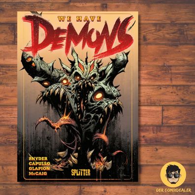 We Have Demons / Splitter / Scott Snyder / Greg Capullo / Horror / NEU