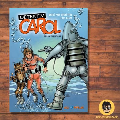 Detektiv Carol Gesamtausgabe / Scifi / Comic / Hardcover / André-Paul Duchâteau