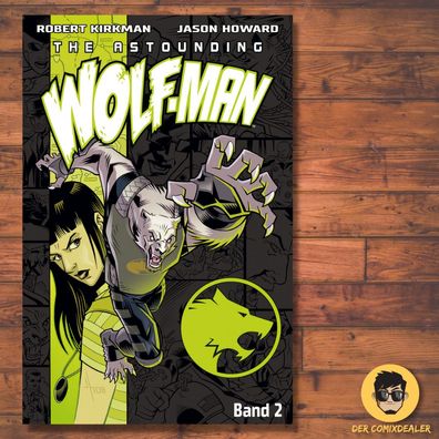 The Astounding Wolf-Man 2 / Cross Cult / Jason Howard / Robert Kirkman / Comic