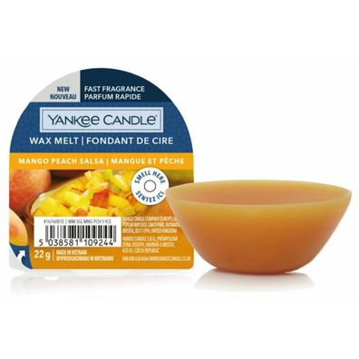 Yankee Candle Duftwachs für aromalampy Mango Pfirsich Salsa 22g