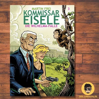 Kommissar Eisele 3 Die Wilhelma-Falle / Gringo Comics / Martin Frei / Krimi / comic