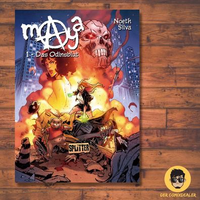 Maya #1 - Das Odinsblut / Splitter / Chris Noeth / Fantasy / Abenteuer / NEU