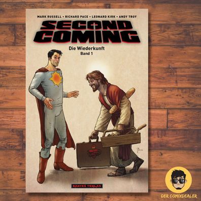 Second Coming 1 Die Wiederkunft / Comic / Superhelden / Jesus Christus / NEU