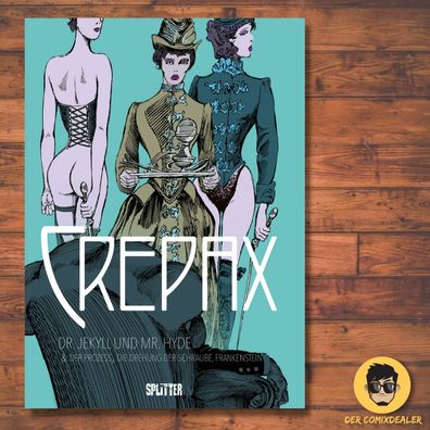 Crepax: Dr. Jekyll und Mr. Hyde / Mystery / Graphic Novel / Hardcover / Neuware