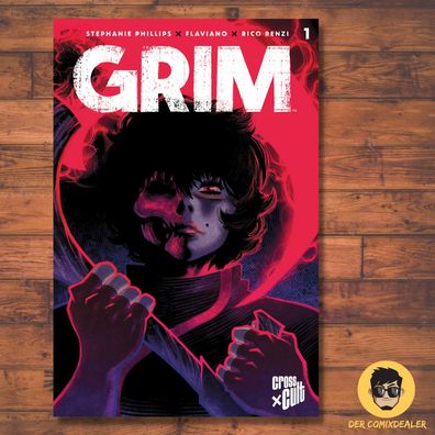 Grim #1- Die Sensenfrau Eures Vertrauens / Crosscult / Fantasy / Mythologie/ NEU