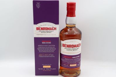 Benromach Contrast Double matured Bordeaux 46%vol 0,7 ltr.