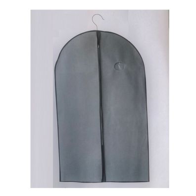 Kleidersack Kleider Schutzhülle Kleidertasche Grau 60 x 100 cm, 2 Stück