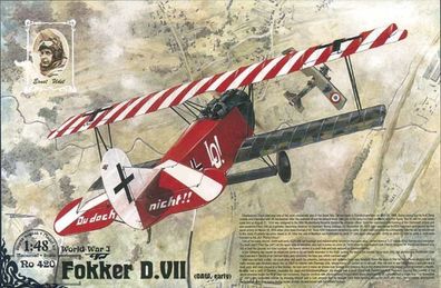 Roden 1:48 420 Fokker D. VII (OAW built, early)