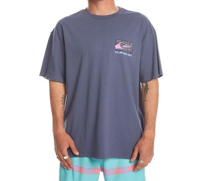 Quiksilver T-Shirt Spincycless crown blue