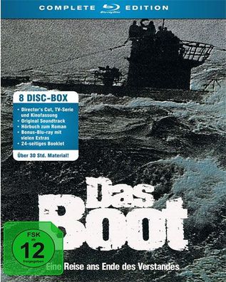Boot, Das - Complete Edition (BR) 8Disc Das Original, Digi Pack Schuber - Leonine ...