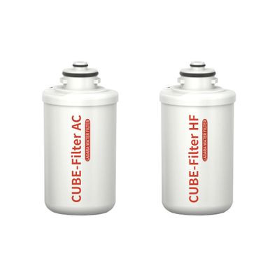 LAXARA® Ersatz-Filter Aktivkohlefilter-AC + Hohlfaserfilter-HF für Quooker CUBE