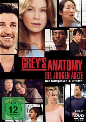 Greys Anatomy - Kompl. Staffel #1 (DVD) Min: 371/ DD2.0/ WS Die jungen Ärzte - ...