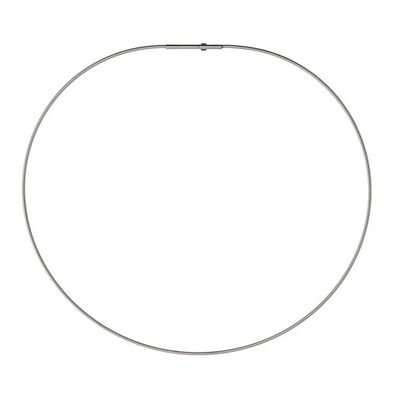 Halskette - Edelstahl - Spiralseil 45cm
