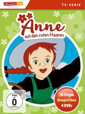 Anne mit d. roten Haaren (DVD) Kompl. BOX Min: 1200/ DD2.0/ VB 4Discs - Leonine...