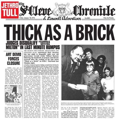 Jethro Tull: Thick As A Brick (180g) (Limited Edition) (Steven Wilson Stereo Mix) ...