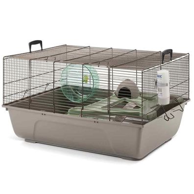 Nobby Hamsterheim "Duncan"braun-warm grau 67 x 49 x 36,5 cm Hamster Maus