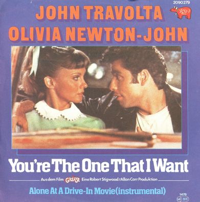 7" John Travolta & Olivia Newton John - You´re the one that i want