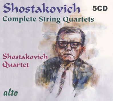 Dmitri Schostakowitsch (1906-1975): Streichquartette Nr.1-15 - Alto 5055354450020 ...