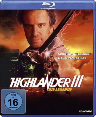 Highlander III - Die Legende (Blu-ray) - Concorde Home Entertainment 3825 - (Blu-r...