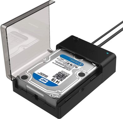Sabrent SSD/ HDD 2,5/3,5 Zoll Docking Station Festplatten Gehäuse Adapter USB 3.2