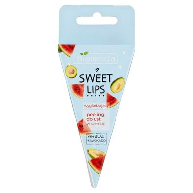 Bielenda Sweet Lips Glättendes Lippenpeeling -Wassermelone und Avocado