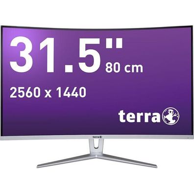 TERRA LCD/ LED 3280W V3 silver/ white CURVED USB-C WQHD 165Hz Monitor HDMI DP