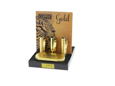 Clipper Metal Large GOLD