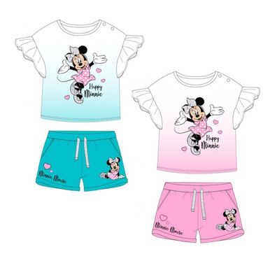 Minnie Mouse Baby-Bekleidungs-Set für Mädchen | kurz, mit coolem Farbverlauf