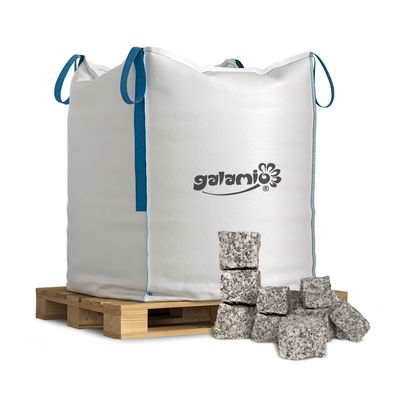 Galamio Granitpflaster 4/6 » gespalten « 1000kg BigBag