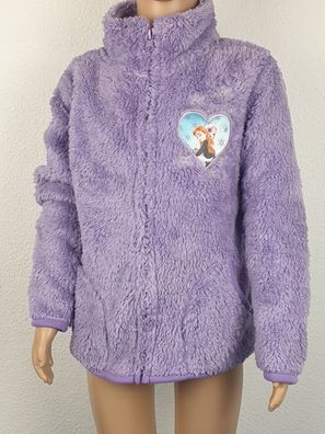 NEU Disney Frozen Fleecejacke Elsa+ Anna Eiskönigin Teddyjacke 98/104 110/116