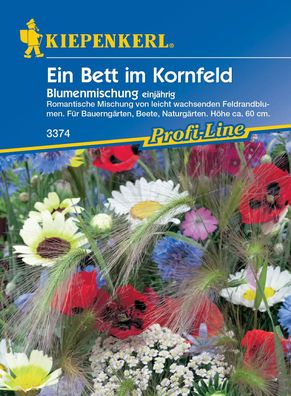 Kiepenkerl® Blumenmischung ein Bett im Kornfeld - Blumensamen