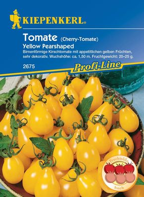 Kiepenkerl® Tomaten Yellow Pearshaped Cherrytomaten - Gemüsesamen