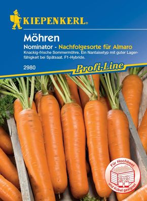 Kiepenkerl® Möhren Nominator F1 - Hybride - Gemüsesamen
