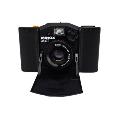 Minox 35 GT 35mm Kompaktkamera Schwarz ungeprüft Ersatzteile