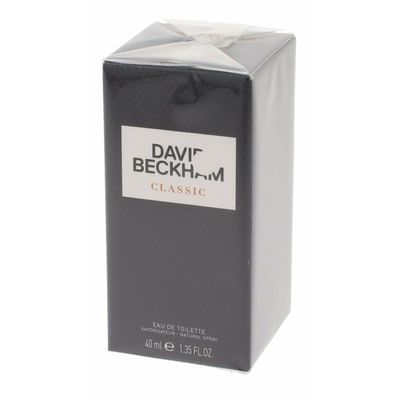 DAVID Beckham Eau de Toilette Classic Edt Spray 40ml